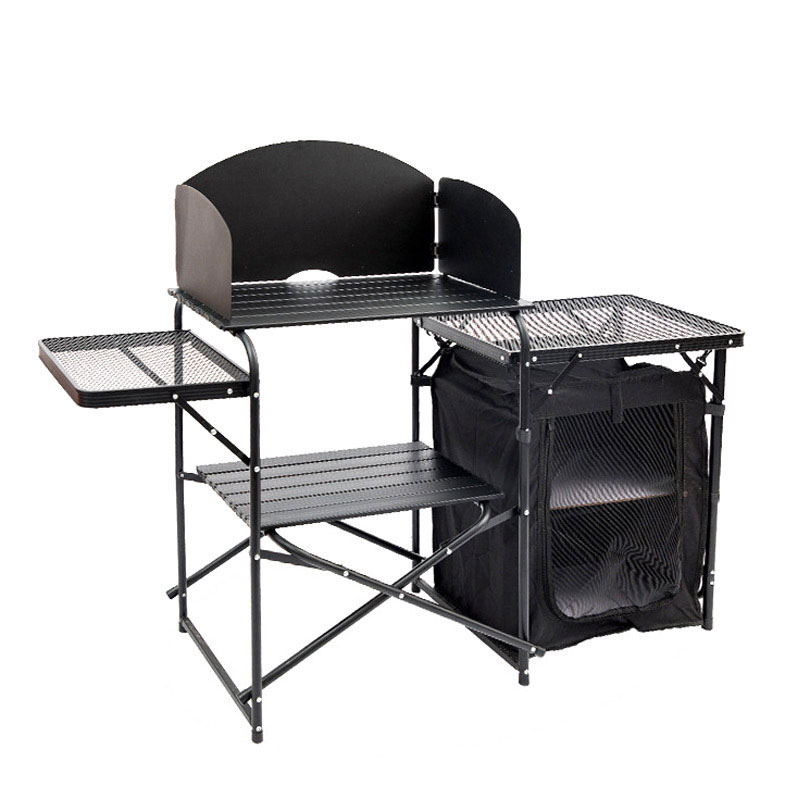 Fabrieksgroothandel draagbare  - Camping Cooking Table With Windshield recensie en prijs